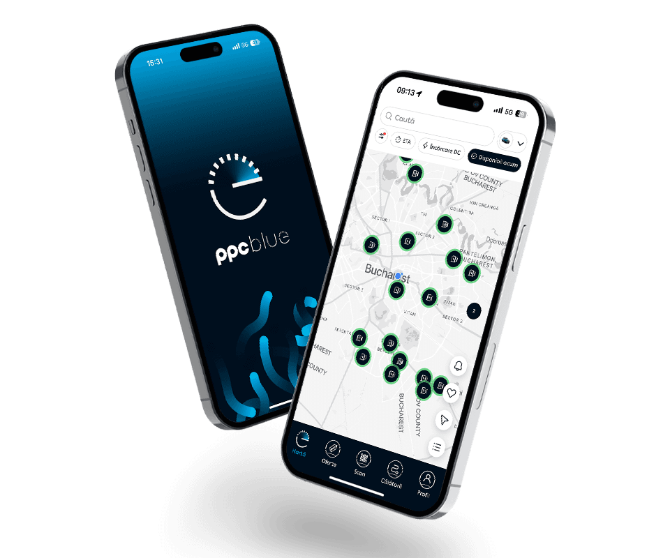 aplicatia mobila PPC blue