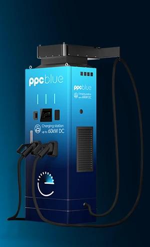 Stație rapidă de încărcare Starcharge Jupiter 60 - PPC blue