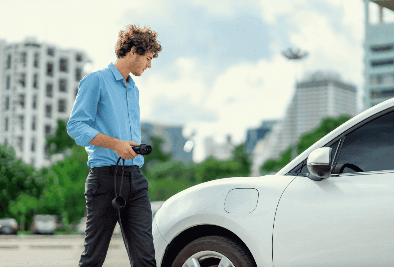 pole stație de încărcare pentru instituții publice